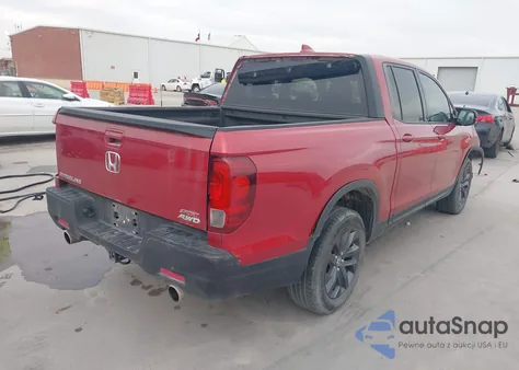 2021 Honda Ridgeline Awd Sport из США, поврежденный, VIN 5FPYK3F17MB020954